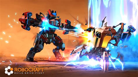 ¡Robocraft! Un juego de construcción de robots futuristas lleno de acción!